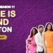 Love Is Blind Boston Season 11 cast graphic with five of the singles