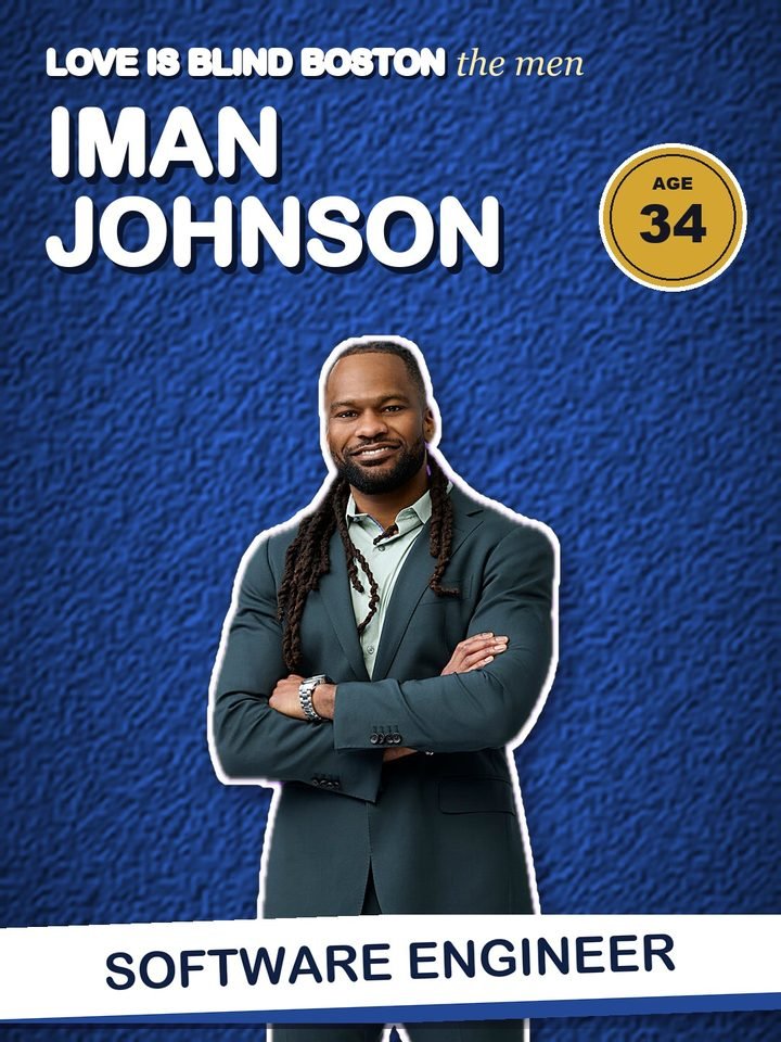 Amenawon Iman Johnson, 34, software engineer on Love Is Blind Boston