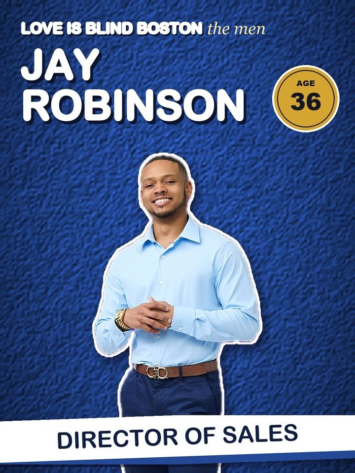 Jonathan Jay Robinson, 36, director of sales on Love Is Blind Boston