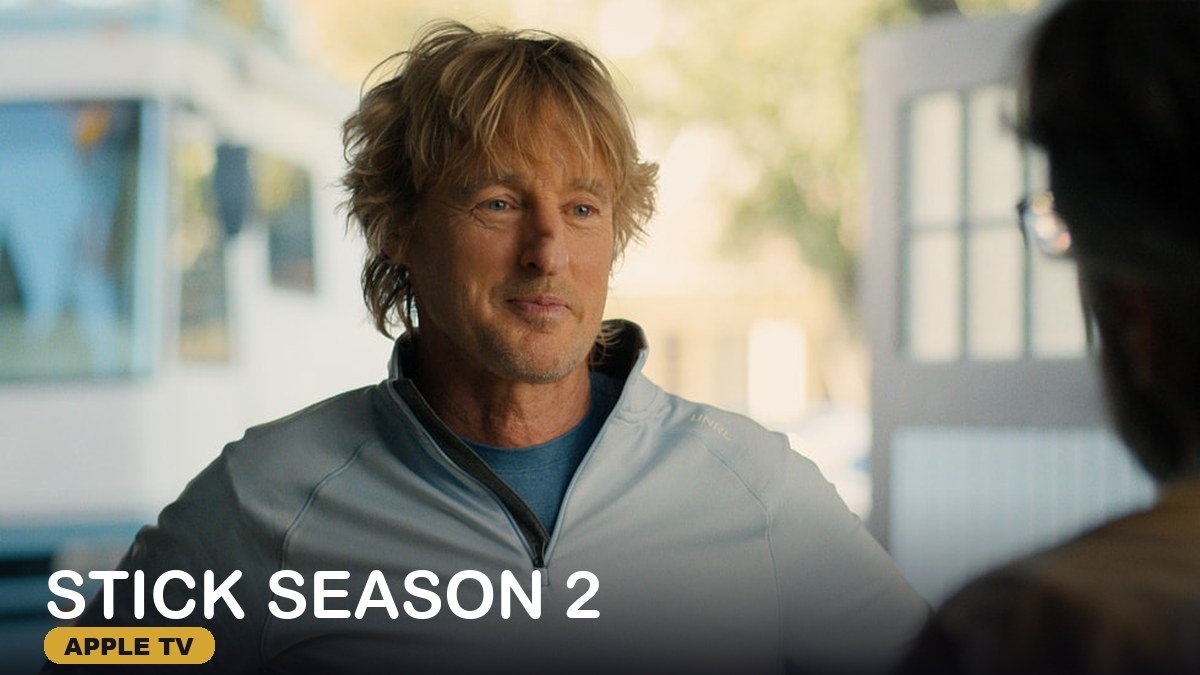 Owen Wilson in Stick season 2 on Apple TV