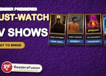 Must-watch TV shows premiering in November 2026 with Rings of Power, Percy Jackson, Yellowjackets and Blade Runner 2099