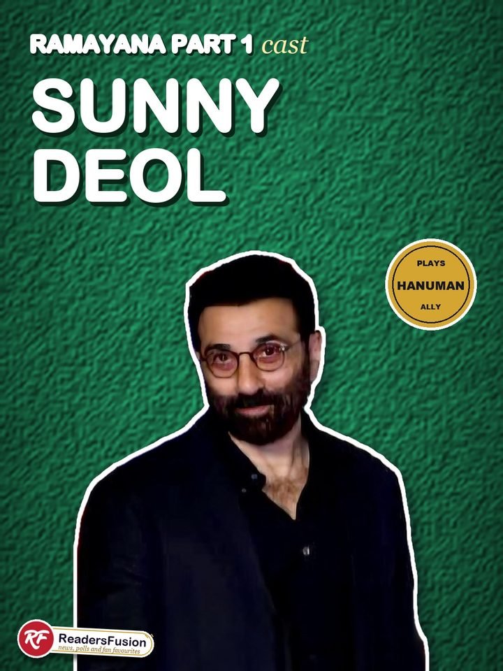 Sunny Deol, who plays Hanuman in Ramayana: Part 1
