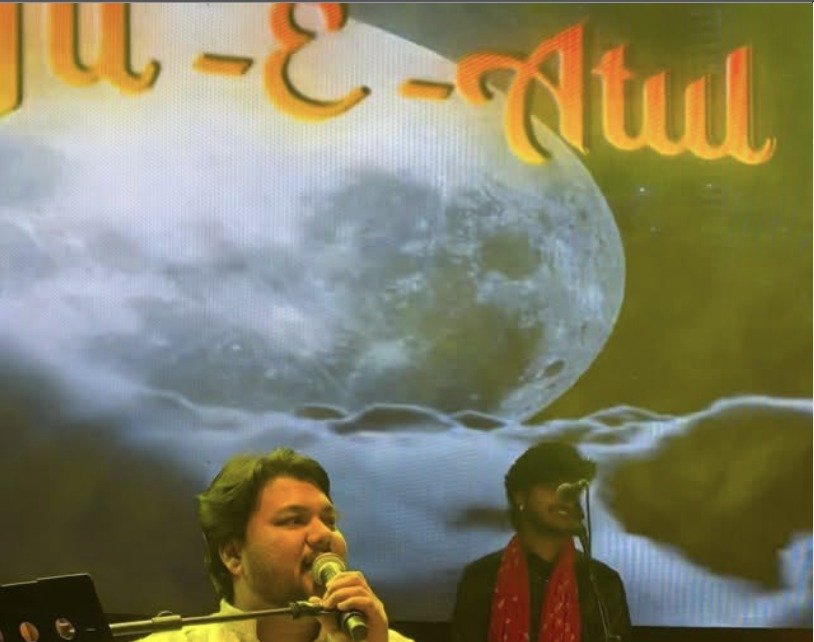 Atul Rao, Sa Re Ga Ma Pa 2026 contestant and former Indian Idol Season 13 singer, performing on stage