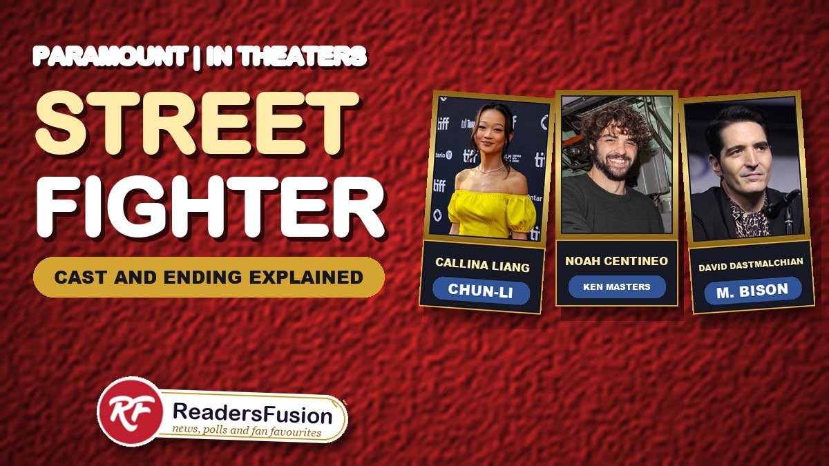 Street Fighter 2026 movie cast: Callina Liang as Chun-Li, Noah Centineo as Ken Masters and David Dastmalchian as M. Bison