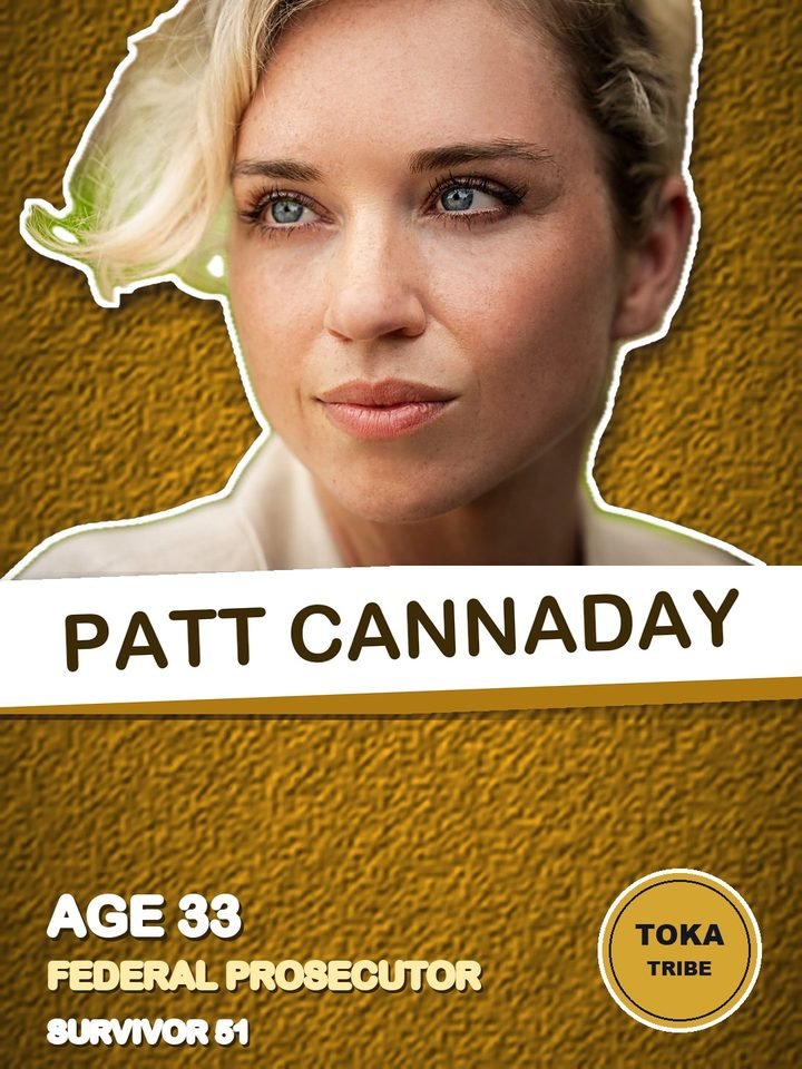 Patt Cannaday, federal prosecutor on Survivor 51, starting on the Toka tribe