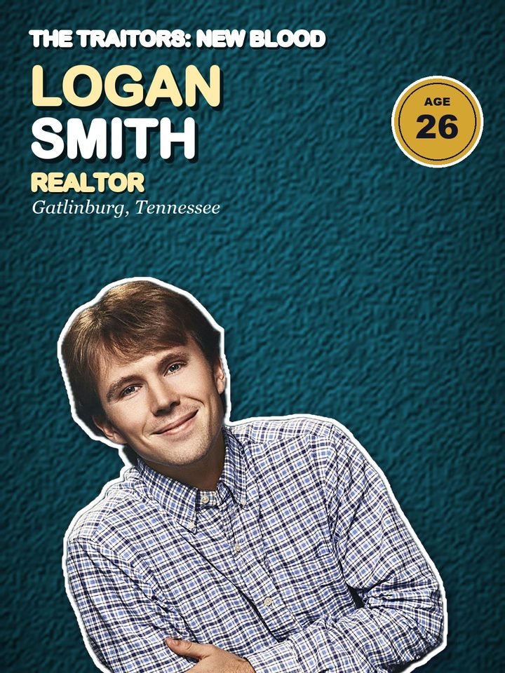 Logan Smith, 26, realtor from Gatlinburg, Tennessee on The Traitors: New Blood