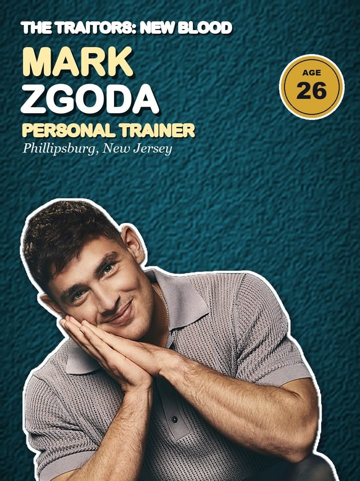 Mark Zgoda, 26, personal trainer from Phillipsburg, New Jersey on The Traitors: New Blood