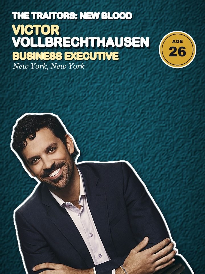 Victor Vollbrechthausen, 26, business executive from New York, New York on The Traitors: New Blood