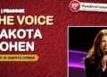 Dakota Cohen, Team Adam singer on The Voice Season 30, with the NBC and Peacock label and ReadersFusion brand tag